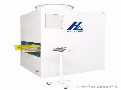 華隆耐火磚布料機(jī)，一年省一個人的工資